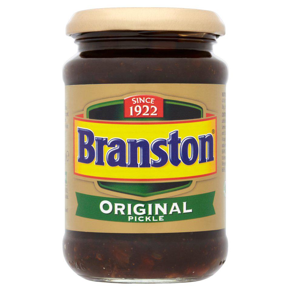  A 520g pot of well-loved Branston pickle will set you back £1.75 in Sainsbury’s