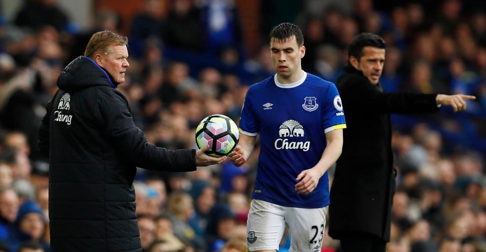  Ronald Koeman insists the Everton family are fully behind Seamus Coleman