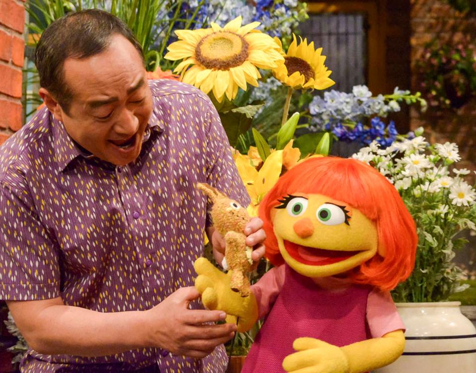  Julia is the first autistic Sesame Street muppet