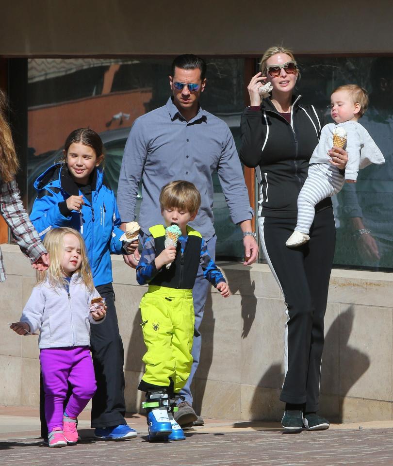  First Family fun ... Ivanka Trump decided to treat her kids and nieces and nephews to some ice cream during Colorado break