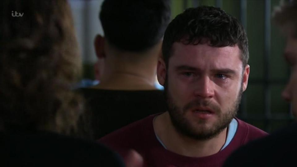  Aaron Dingle was lied to by his mother and husband on Monday's Emmerdale