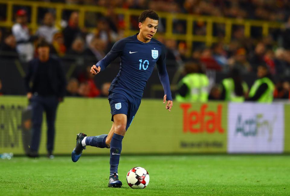 Meanwhile Dele Alli shone for England in Dortmund