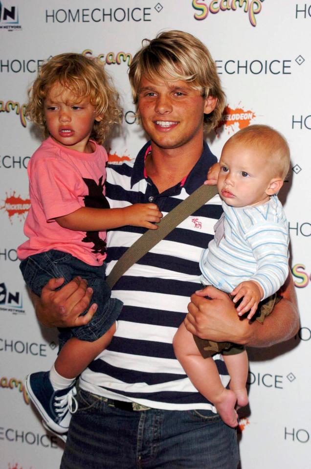  Jeff Brazier has brought up his sons as a single dad