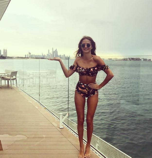  Millie regularly shares pictures of her slim physique on social media