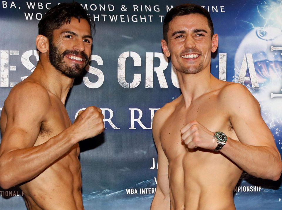 Linares and Crolla face up to their re-match