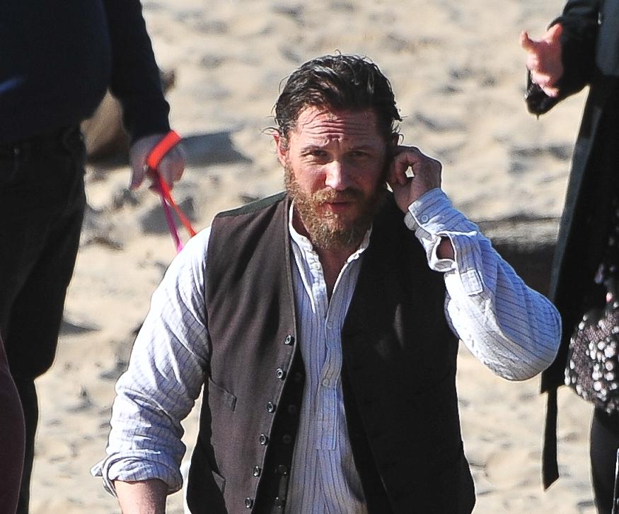 Tom Hardy is filming series four of Peaky Blinders