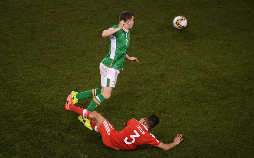 It was clear as soon as Neil Taylor's reckless challenge went in on Seamus Coleman that the defender's leg was broken