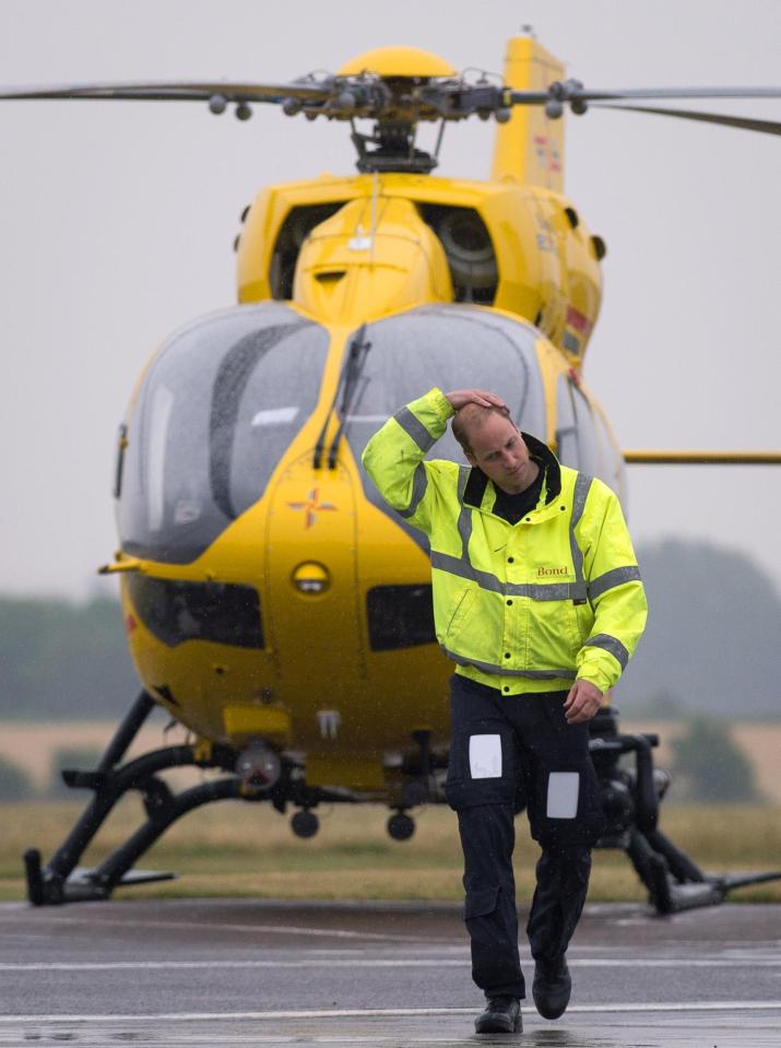  The crew on board the helicopter feared a deadly collision