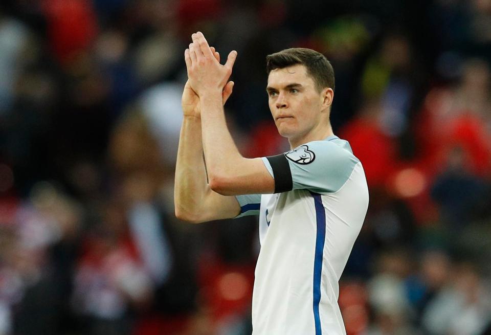 Michael Keane was assured again at the back in his second Three Lions match