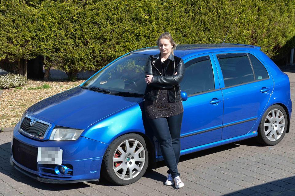  Lauren Mason is selling her ex's limited edition 2007 Skoda Fabia