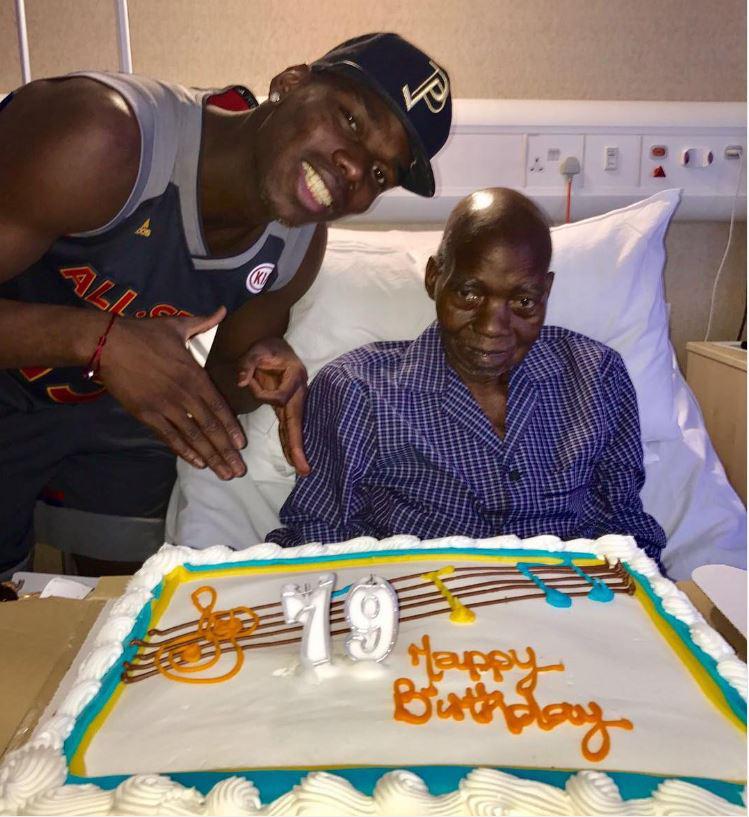 Paul Pogba posted this picture of his dad exactly a year to the day