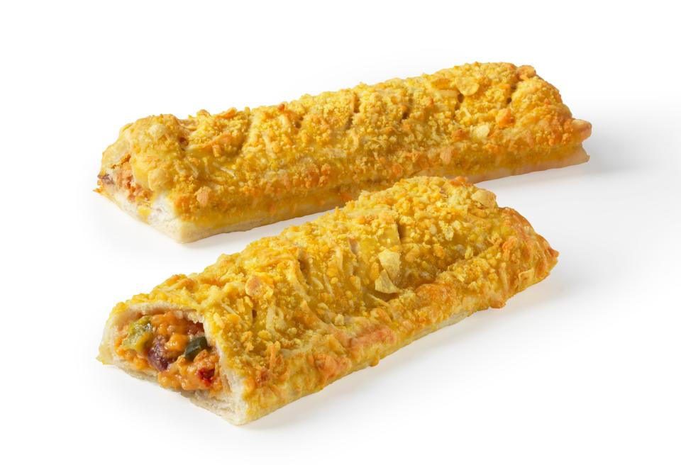  Greggs has also introduced a nacho chilli cheese roll