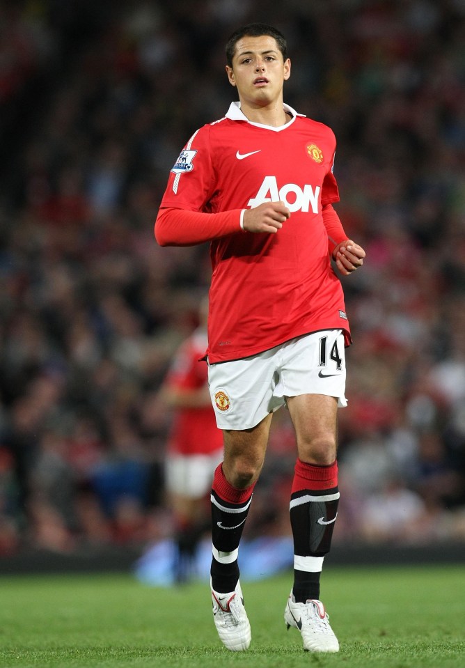 Javier Hernandez was another striker sold by Louis Van Gaal