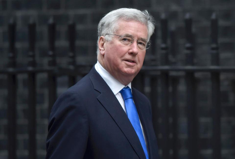  Michael Fallon refused to deny the Royal Marines would be cut today