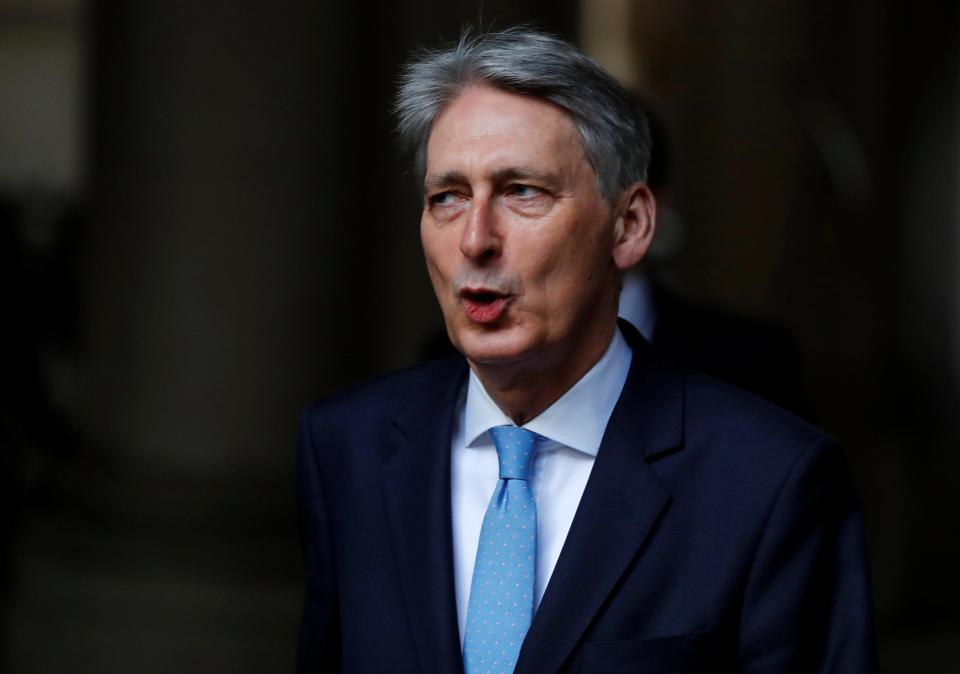  Philip Hammond has contradicted Boris Johnson's former stance on leaving the EU