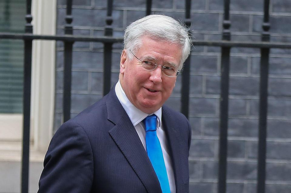  Michael Fallon will join forces with his US counterpart to give European nations notice that they should be sharing the burden of NATO against Russian aggression