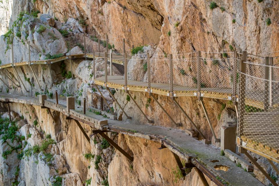 The Caminito del Rey is nicknamed 'The most dangerous path in the world'