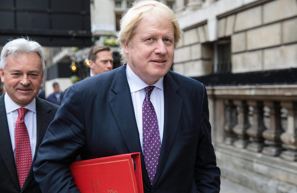  Boris Johnson says people should remain upbeat