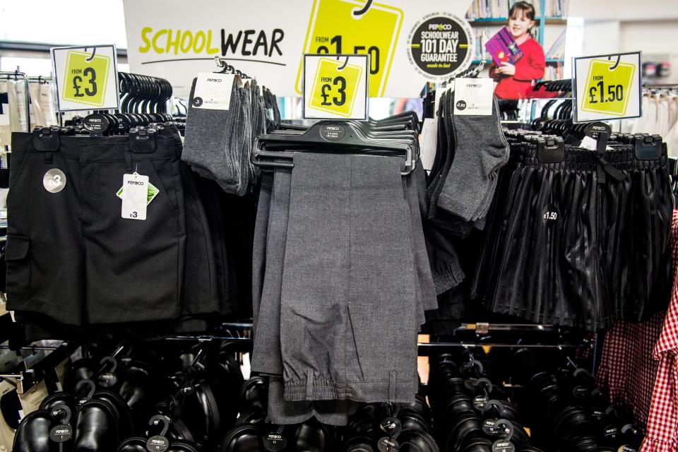  Pep&Co stocks a range of school clothing for kids at a modest price