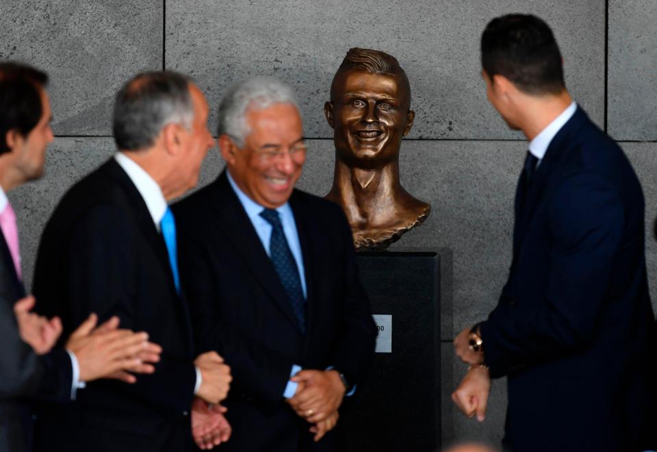  The airport in Ronaldo's home of Madeira has been renamed in his honour