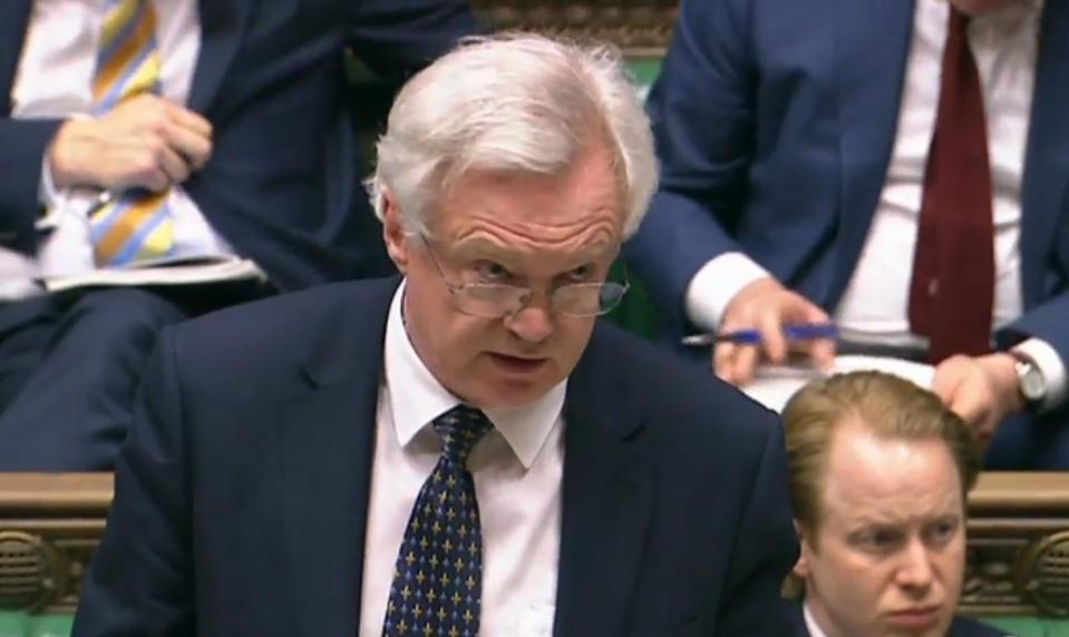 Brexit Secretary David Davis scraped the hated EU human rights charter 