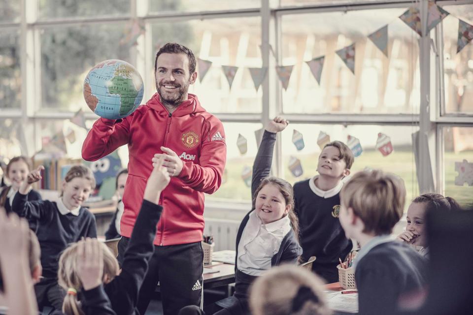 Juan Mata claimed he was a fan of geography