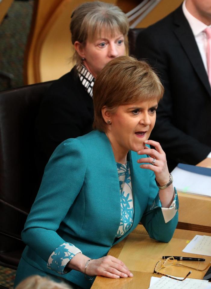 Scottish First Minister Nicola Sturgeon has dubbed the bill 'absolutely unacceptable'