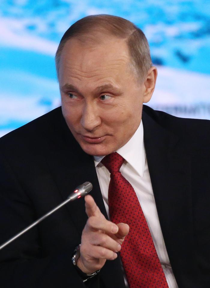  Vladimir Putin is charged with covert operations around the world