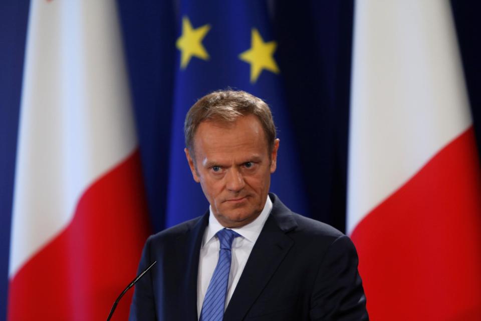  Donald Tusk says that the EU will not consider a 'punitive' approach to Brexit