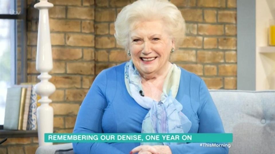  This Morning paid tribute to popular agony aunt Denise Robertson on the first anniversary of her death from pancreatic cancer