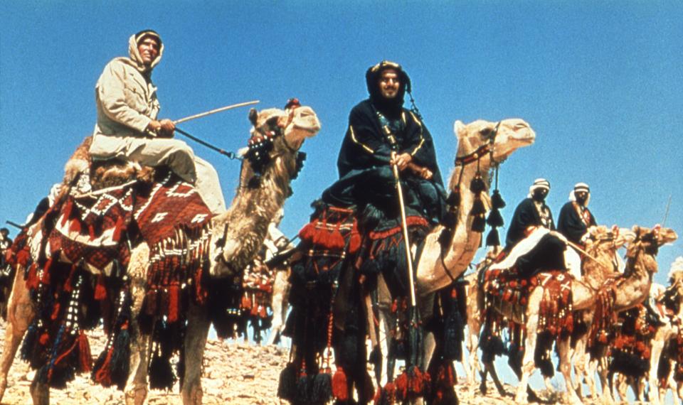 Laurence Of Arabia was one of the first movies to be filmed there 