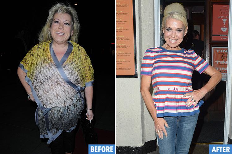  Tina has lost 12 stone over the years