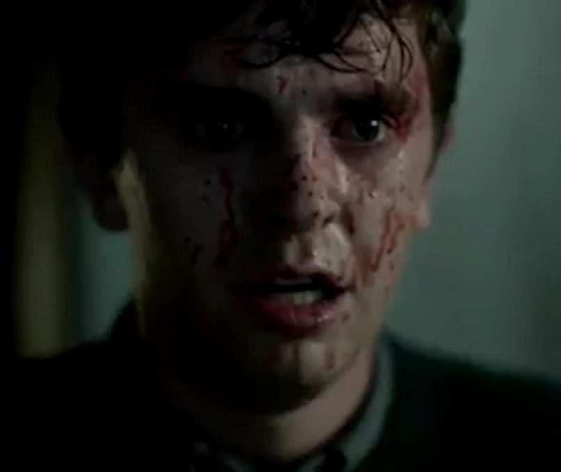  Norman (Freddie Highmore) crept into her room expecting to find Marion in the shower only to discover Sam in her place, who he swiftly dispatched in a murderous frenzy, declaring: “Oh Mother. What have I done?”