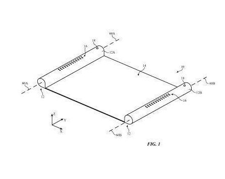  This patent for an 'iScroll' shows one of Apple's wilder design ideas