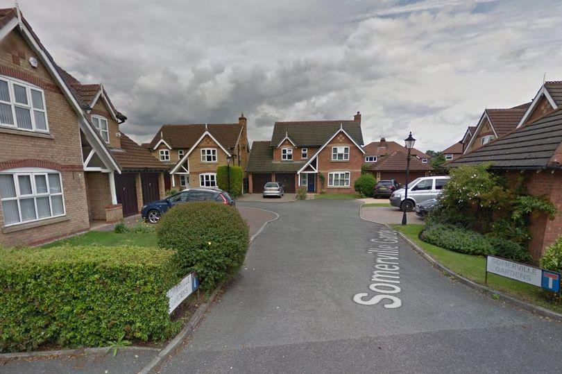  The terrifying house raid involving four masked raiders occurred on Wednesday evening in Somerville Gardens, Temperley, Cheshire