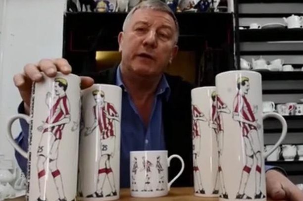  Keith Martin and Gareth William hope there will be high demand for their mugs