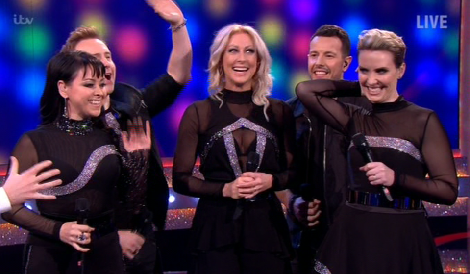 Viewers were loving Steps's comeback on Saturday Night Takeaway