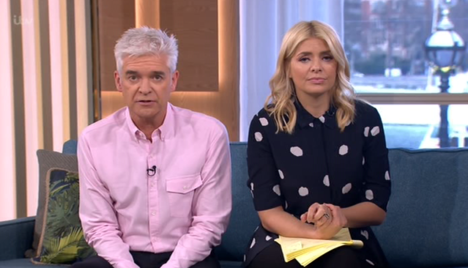  Holly and Phil launched the campaign on today's show