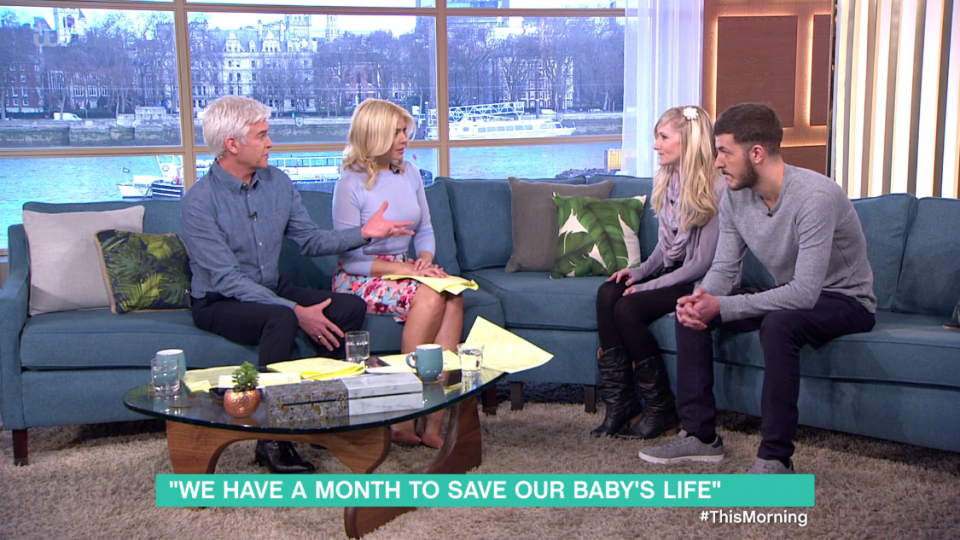  The couple are battling Great Ormond Street to take their son to America for treatment