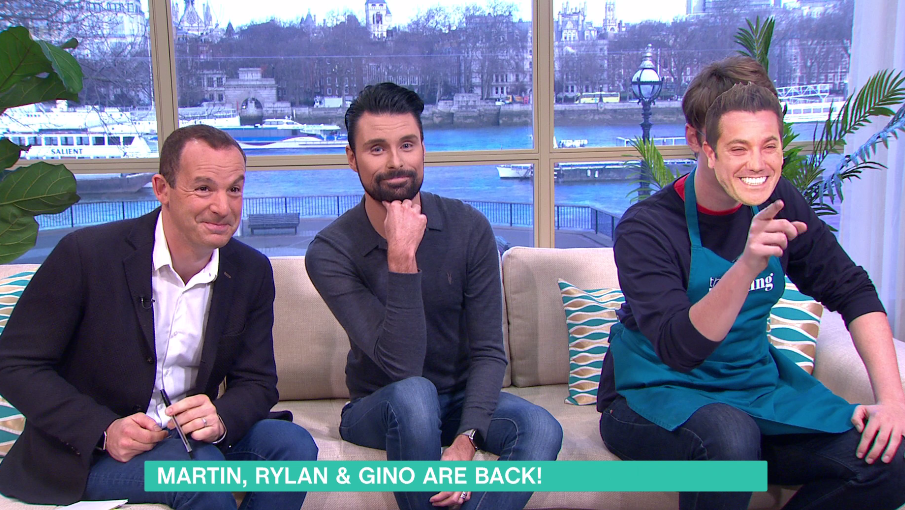  Martin Lewis mocked Gino and pretended to be him