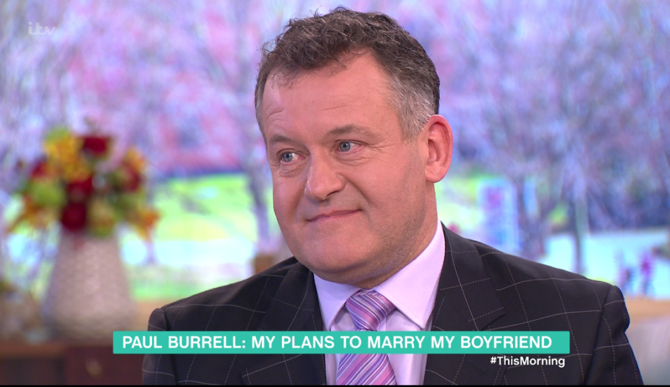  Paul Burrell has appeared on This Morning to talk about his sexuality and upcoming marriage