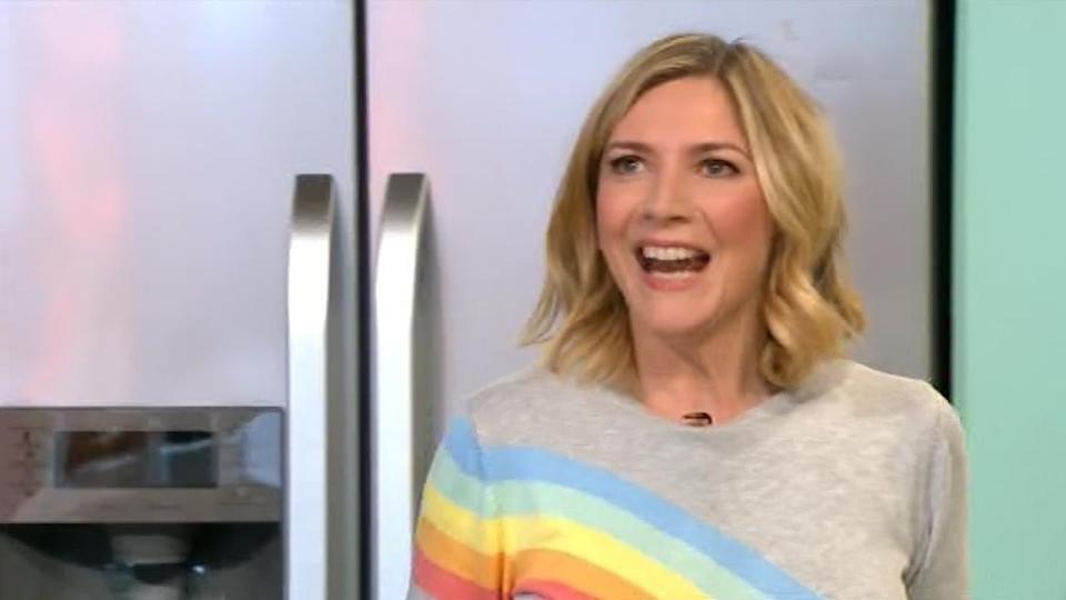  Lisa confirmed the news on Sunday Brunch