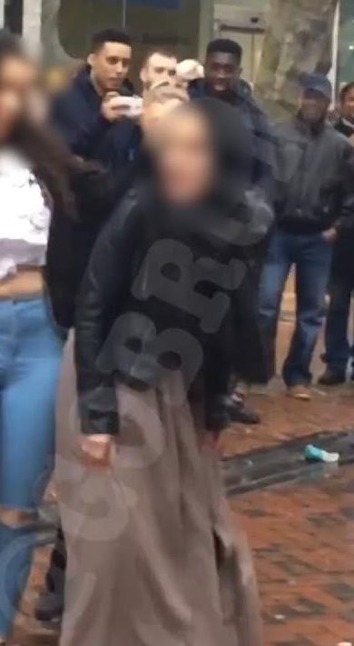  The 17-year-old, who has not been named, was filmed dancing provocatively in Birmingham city centre