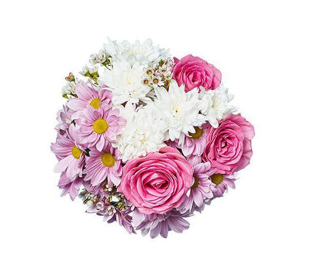  Lidl has unveiled a budget-friendly flower line in time for Mother’s Day, pictured ‘Petals and Pearls’ bouquet, £3