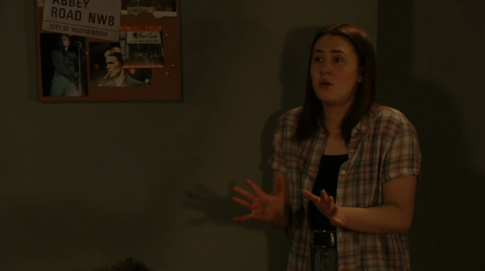  Bex Fowler's tormentors entered her room on EastEnders on Tuesday