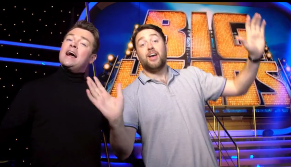  Jason Manford took part and showed off his best dance moves