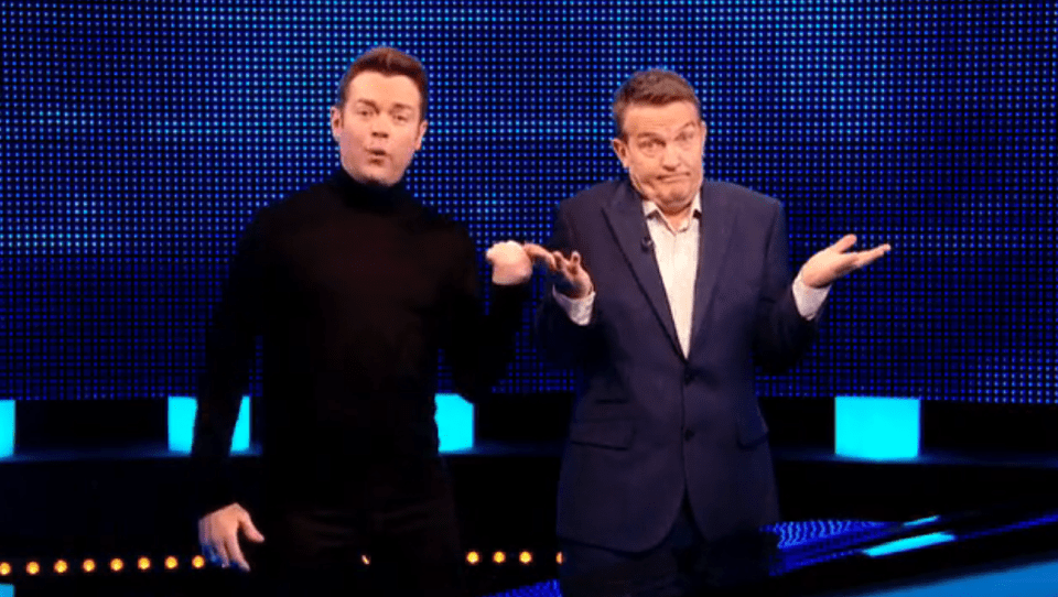  Bradley Walsh on The Chase got down with Stephen during the hilarious clip