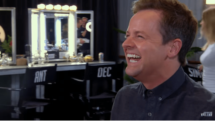  Little Declan Donnelly thought Simon's confusion was absolutely hilarious