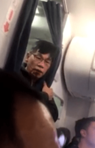  He was recorded saying "kill me" as he hugged part of a doorway in the plane