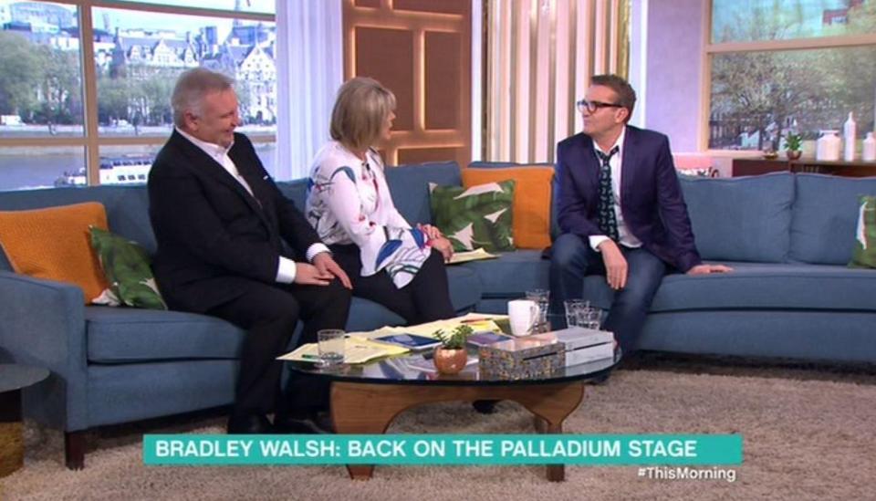  He spoke to This Morning hosts Eamonn Holmes and Ruth Langsford about his health